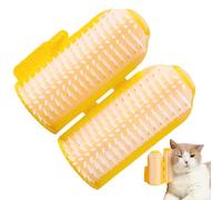 Euyehn Cat Corner Scratcher pour mur, brosse murale de chat,Brusque de chats de toilettage | Outil de peigne de massage avec catnip plus doux pour les longs et courts chatons chaton mural de bureau de