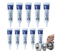 Euyehn Graisse de plombier | Graisse de robinet en silicone étanche,10 pièces de graisse de plombier empêchent les vannes et les joints toriques de coller une lubrification longue durée.