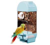 Euyehn Mangeoire automatique pour oiseaux | 800 g grande capacité anti-déversement | 15 jours d'alimentation automatique pour les propriétaires occupés ou ceux qui ne sont pas à la maison pendant de