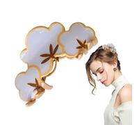 Euyehn Pinces à griffes d'automne, pince à cheveux feuilles - Feuilles Forme animale Grandes pinces à griffes - Accessoires de cheveux de mode de décoration de cheveux de vacances, épingles à cheveux