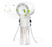 Euyehn Ventilateur Portable - USB 12000 RPM Ventilateur de Cou Personnel,Ventilateur USB Rechargeable 1200mAh Silencieux Rafraîchissant pour Plage Randonnée Golf