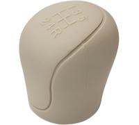 EUYIJMQ Voiture Universal Pommeaux Leviers de Vitesse Housse pour Infiniti FX37 S 2008-2012,en Silicone, Souple, Lavable Réutilisable, Accessoire Voiture,Beige