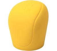 EUYIJMQ Voiture Universal Pommeaux Leviers de Vitesse Housse pour Infiniti QX4 2001-2003,en Silicone, Souple, Lavable Réutilisable, Accessoire Voiture,Yellow