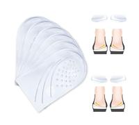 EUYKQNOI 1 paire de semelles de talon réglables pour supinations, correction de pronations, orthopédiques pour jambes courbées, alignement du pied (transparent), petite taille