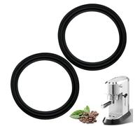EUYKQNOI 2 PCS Joint Compatible avec DeLonghi Machine à Café,Anneau D'Étanchéité en Silicone de Qualité Alimentaire,Compatible avec Dedica EC680 EC685 EC820 EC850,Facile à Installer et Résistant à la