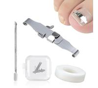 EUYKQNOI 3 Pcs ongle incarné gros orteil traitement Outils De Correction Des Orteils Incarnés,Boucle De Correction Des Orteils Et Levier d'Orteils Pour Ongles Incarnés Et Traitement Parony,taille37-40
