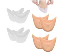 EUYKQNOI 8 PCS Protege Orteil Silicone, Protection Orteil, Separateur Orteil, Gel Toe Spacer, Protege Doigt de Pied Pour Ballet and Ballet Pointed Shoes, Ampoules, oulagement de La Douleur de Frictio