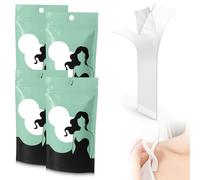 EUYKQNOI Ruban Adhésif Double Face 144 Pièces - Body Tape Invisible pour Robe, Hijab et Soutien-Gorge - Lot de 4 Paquets (12mm + 18mm) - Résistant à la Transpiration