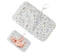 EUYKQNOI Tapis a Langer de Voyage Bebe,Tapis à Langer pour Bébé,Pliable Matelas a Langer de Voyage,Pad Bébé Changeant Portable,Pour le remplacement de tapis d'urine extérieur de voyage de bébé