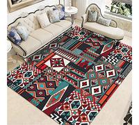 EUYXCRV Tapis De Style Bohème, Tapis De Velours Cristal, Tapis De Style Ethnique Persan, Coussin De Canapé De Tapis De Chambre À Coucher De Salon 120 x 180 cm