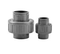 EuZhOuDEQiNg Raccord de Tuyau en PVC 20/25/32 mm, raccords Union for Aquarium, raccords égaux for Tuyau d'arrosage et Jardin(10pcs,25mm)