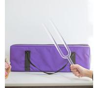 EUZLKDXU Diapason en Cristal de Chakra de Quartz, diapasons en Cristal de Quartz avec percuteur Gratuit, for Instrument de Musique Chakra, méditation de Yoga, guérison sonore(G Note,432hz 30mm)