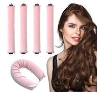 EUZUXU 4 Pièces Bigoudis Sans Chaleur pour la Nuit et Dormir, Boudin Cheveux Boucle pour Tous les Types de Cheveux