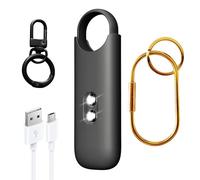 EUZUXU Alarme Personnelle, 130dB Alarme Personnelle de Sécurité avec Lumière LED, avec Porte-clés, for Femmes, Enfants, Personnes âgées