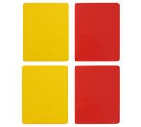 EUZUXU Cartons Arbitre Football, Cartes d'arbitre de Football, Cartes Rouges et Jaunes, Cartes d'arbitre de Football Cartons Jaune et Rouge