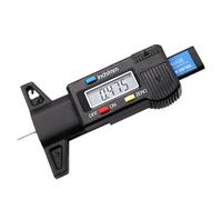 EUZUXU Jauge de Profondeur Digitale, 0-25.4mm de Profondeur Numérique, Écran LCD Numérique, pour Voitures, Camions et Motos