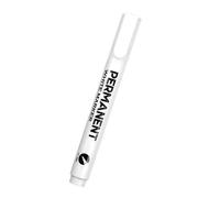 EUZUXU Marqueurs Blancs Permanent, Largeur de Trait 2 mm, Imperméable Marqueur Blanc indelebile, pour Verre Céramique Toile Pneus Metal Toile Papier
