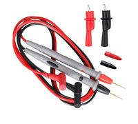 EUZUXU Multimètre 1000V 20A, Kit de Pointes de Mesure, Cordon Multimètre en Silicone, 1 m, Double Isolation