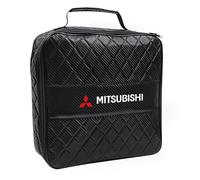 EV Cable Bag Sac de Transport Compatible avec Mitsubishi i-MiEV 2010 2011 2012 2013 2014 2015 2016, Sac Organisateur pour Câbles, et Chargeur Voiture Électrique,Carbon Fiber Pattern