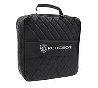 EV Cable Bag Sac de Transport Compatible avec Peugeot Boxer 2000-2025, Sac Organisateur pour Câbles, et Chargeur Voiture Électrique,Leather