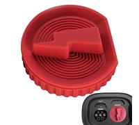 Ev Charger Cover, Silicone 2.55 Inch - Magnetic Silicone Charging Port Covers Waterproof Reusable Tip Caps for Station Garage Parking Driveway Home Roadside Travel | Electric Car Charging Port Cover