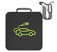 Ev Charger rganizer - Organiseur de câbles de charge, sacs de câbles EV | Étui de chargeur de voiture électrique en tissu Oxford imperméable pour câbles, cordons et tuyaux, sacs de rangement portables