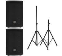 EV EV ZLX 8P G2 Stereo Stand Bundle