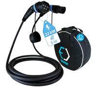EV Expert Câble de Charge Haut de Gamme Type 2 | 32 A | 3 Phases | 22kW | 5m
