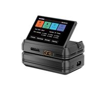 EV-Peak A1PRO Chargeur de batterie LiPo 200 W 10 A RC Balance Chargeur/Déchargeur avec écran tactile pour batteries 1S-6S LiPo, LiHV, LiIon, Life, NiMH, NiCd et Pb pour FPV, voiture télécommandée
