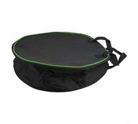 EV Sac de câble portable, pour câble de charge jusqu'à 8 m, pour caravane, camping, van, garage, noir, pour voiture électrique, Oxford 210D, étanche, sac de rangement pour charges lourdes (40 x 13 cm