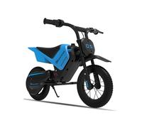 EV05M Trottinette Electrique pour Enfants 3-12 Ans 150W 16KM/H 2 Niveaux de Vitesse, Pneu 12" Cadeau Bleu