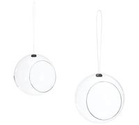 Mangeoire à oiseaux verre transparent / Lot de 2 - Ø 12,3 cm - Eva Solo