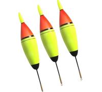 EVA Angel Bobber Lot de 3 flotteurs lumineux haute visibilité pour la pêche en eau douce et côtière Bobber Float Tackle, Night Bobber, Shore Rig, Lac, Rivière, Box Line