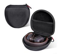 Eva Étui pour casque Beats Studio Pro pour coque rigide résistante aux chocs Étui de protection résistant à la pression Accessoires de voyage 15,5 x 15 x 8 cm (Noir)