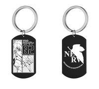 EVA Evangelion Porte-clés Personnage Anime EVA 00 01 02 Rei Ayanami Pendentif Asuka Langley Souryuu Porte-clés Shinji Ikari Pendentif Ange EVA