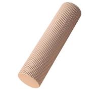 EVA Foam Roller for Muscle Massage, Yoga Pilates Back Pain Relief | High density EVA foam roller provides deep tissue massage, fits for athletes and yoga enthusiasts Café 45cm