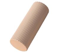 EVA Foam Roller for Muscle Massage, Yoga Pilates Back Pain Relief | High density EVA foam roller provides deep tissue massage, fits for athletes and yoga enthusiasts Café 30cm
