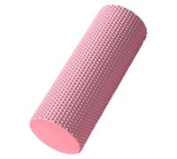 EVA Foam Roller for Muscle Massage, Yoga Pilates Back Pain Relief | High density EVA foam roller provides deep tissue massage, fits for athletes and yoga enthusiasts Rose 30cm