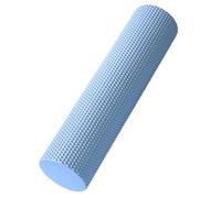 EVA Foam Roller for Muscle Massage, Yoga Pilates Back Pain Relief | High density EVA foam roller provides deep tissue massage, fits for athletes and yoga enthusiasts Bleu 45cm