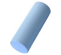 EVA Foam Roller for Muscle Massage, Yoga Pilates Back Pain Relief | High density EVA foam roller provides deep tissue massage, fits for athletes and yoga enthusiasts Bleu 30cm