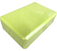 Eva Gymnase Sport Yoga Fitness Block Foam Brique -Outil d'entraînement (jaune)