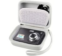 EVA Hard Case Cover for Kodak PIXPRO FZ45/WPZ2/Sony Cyber-Shot DSC-W810/810B/Olympus Tough TG-6/Canon IXUS 185 Digital Camera (Case Only),grey,Compact