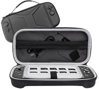 EVA Hard Case for Nintendo Switch 2,Hard Surface Material Portable Travel Bag with Extra Storage Space for Console and Other Accessories-Black