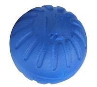 EVA - Jouet à Mâcher pour Chien, Balle Interactive Résistante aux Morsures, pour Animaux de Compagnie, Jeu en Plein Air, Bleu Jaune, 7cm, 1 Pièce (Blue)