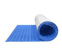 EVA Non Slip Surfboard Traction Pad - 120x30cm 5mm Thick Boat Decking Sheet - Anti Slip Floor Mat for Yacht RV Golf Cart - Marine Carpet for Pool Steps
