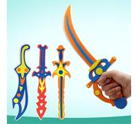 Eva Pirate Jouet Épée Bricolage Sécurité 3d Puzzle Mousse Jouets Enfants Jouet Semblant Jouer Garçons Cadeau Mar-20