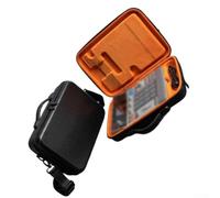 EVA Protective Storage Bag for pour akai for MPC Sample Pad Controller with Handles(Black-Orange)