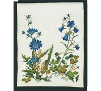 Eva Rosenstand, chemin de table, set de point de croix "Chicory", modèle de comptage, 35x115cm