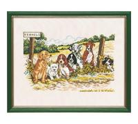Eva Rosenstand Kit de broderie au point de croix Kennels