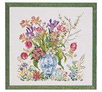 Eva Rosenstand Kit de broderie au point de croix Motif tulipes